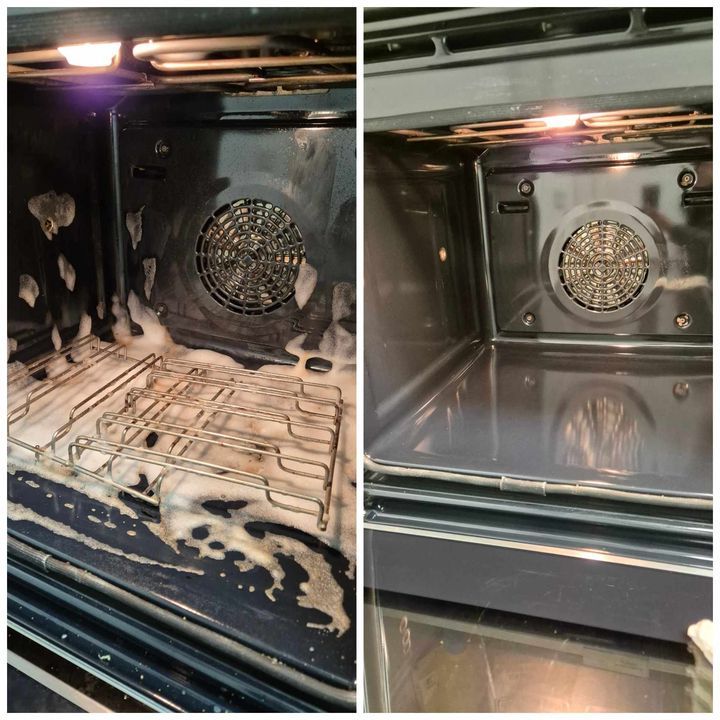 Steam cleaning result 1