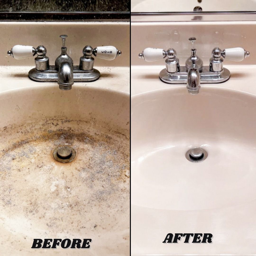 Steam cleaning result 4